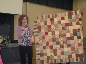 Wuthering Heights charm quilt